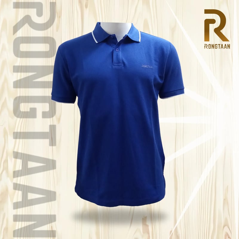 Combo Double Pique Screen Print 100% Cotton Knit Polo-Shirt For Men (Combo 2)